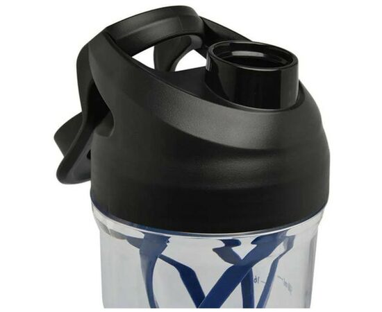 Бутылка для воды Nike TR Recharge Shaker Bottle 2.0 24 OZ чорний, синій 709 мл N.101.0724.913.24 (887791762313), изображение 3 Бутылка для воды Nike TR Recharge Shaker Bottle 2.0 24 OZ чорний, синій 709 мл N.101.0724.913.24 (887791762313), изображение 3