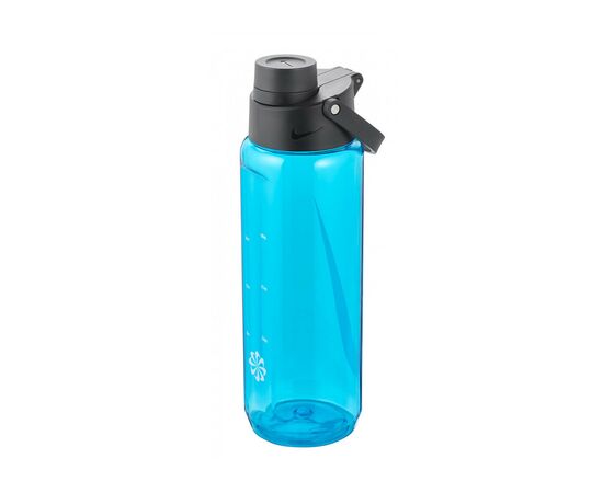 Бутылка для воды Nike TR Renew Recharge Chug Bottle 24 OZ блакитний, чорний, білий 709 мл N.100.7636.445.24 (887791733306)