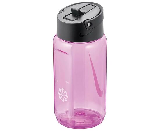 Бутылка для воды Nike TR Renew Recharge Straw Bottle 24 OZ рожевий, чорний, білий 709 мл N.100.7642.644.24 (887791733436)
