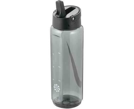 Пляшка для води Nike TR Renew Recharge Straw Bottle 24 OZ антрацит 709 мл N.100.7642.072.24 (887791733412)