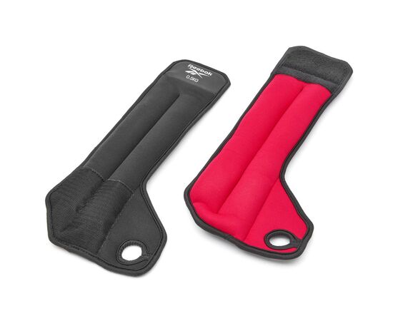 Обважнювач Reebok Wrist Weights чорний, червоний RAWT-11210 0.5 кг (885652020534), зображення 2 Обважнювач Reebok Wrist Weights чорний, червоний RAWT-11210 0.5 кг (885652020534), зображення 2