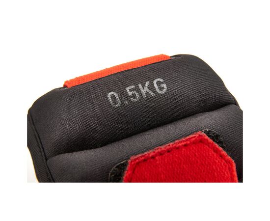Утяжелитель Reebok Flexlock Ankle Weights чорний, червоний RAWT-11270 0.5 кг (885652017237), изображение 6 Утяжелитель Reebok Flexlock Ankle Weights чорний, червоний RAWT-11270 0.5 кг (885652017237), изображение 6