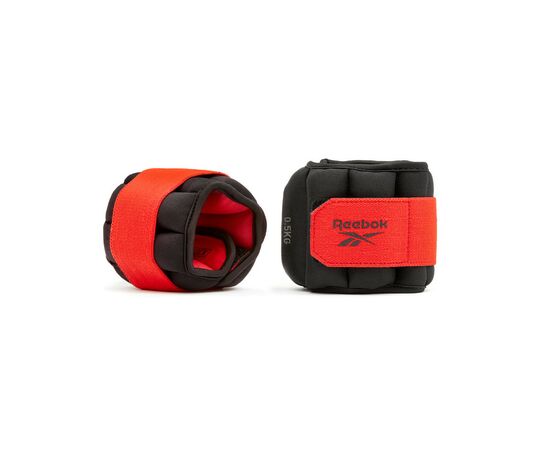 Утяжелитель Reebok Flexlock Ankle Weights чорний, червоний RAWT-11270 0.5 кг (885652017237)