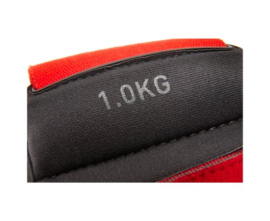 Утяжелитель Reebok Flexlock Ankle Weights чорний, червоний RAWT-11271 1.0 кг (885652017251), изображение 6 Утяжелитель Reebok Flexlock Ankle Weights чорний, червоний RAWT-11271 1.0 кг (885652017251), изображение 6