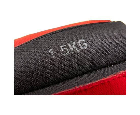 Утяжелитель Reebok Flexlock Ankle Weights чорний, червоний RAWT-11272 1.5 кг (885652017275), изображение 6 Утяжелитель Reebok Flexlock Ankle Weights чорний, червоний RAWT-11272 1.5 кг (885652017275), изображение 6