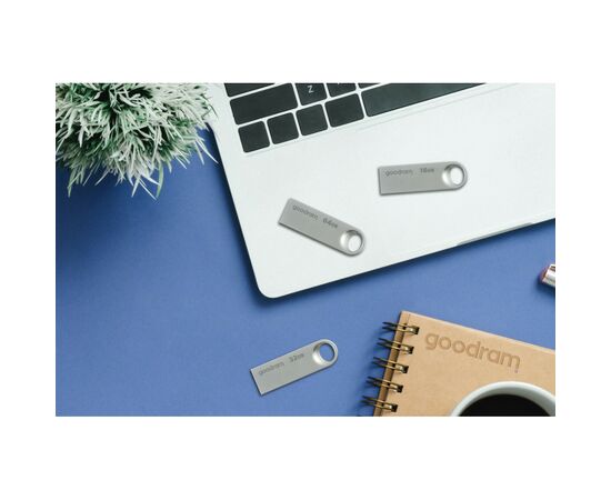 USB флеш накопитель Goodram 64GB UNO3 Steel USB 3.2 (UNO3-0640S0R11), изображение 6 USB флеш накопитель Goodram 64GB UNO3 Steel USB 3.2 (UNO3-0640S0R11), изображение 6