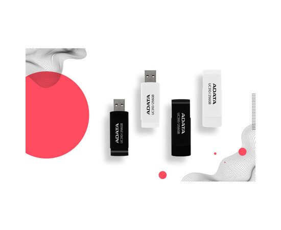 USB флеш накопитель ADATA 256GB UC310 Black USB 3.0 (UC310-256G-RBK), изображение 5 USB флеш накопитель ADATA 256GB UC310 Black USB 3.0 (UC310-256G-RBK), изображение 5