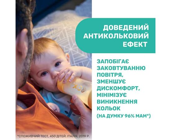 Бутылочка для кормления Chicco Perfect 5 Love с силиконовой соской 2+ мес. 240 мл Розовая (20223.11.40), изображение 8 Бутылочка для кормления Chicco Perfect 5 Love с силиконовой соской 2+ мес. 240 мл Розовая (20223.11.40), изображение 8