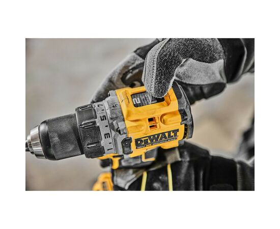 Шуруповерт DeWALT XR Li-Ion PowerStack 18 В, 2x5Ah, 90 Нм, 0-650/0-2000 об/мин, TSTAK (DCD800H2T), изображение 7 Шуруповерт DeWALT XR Li-Ion PowerStack 18 В, 2x5Ah, 90 Нм, 0-650/0-2000 об/мин, TSTAK (DCD800H2T), изображение 7