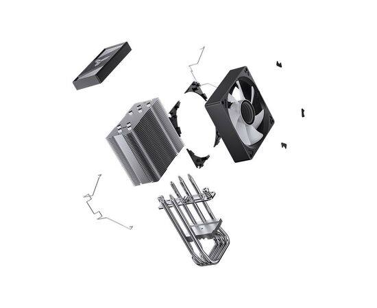 Кулер до процесора JONSBO CR-1400 V2 ARGB Black, зображення 12 Кулер до процесора JONSBO CR-1400 V2 ARGB Black, зображення 12