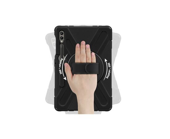 Чехол для планшета BeCover Heavy Duty Case Samsung Galaxy Tab S9 Plus (SM-X810/SM-X816)/S9 FE Plus (SM-X610/SM-X616) 12.4" (710445), изображение 2 Чехол для планшета BeCover Heavy Duty Case Samsung Galaxy Tab S9 Plus (SM-X810/SM-X816)/S9 FE Plus (SM-X610/SM-X616) 12.4" (710445), изображение 2