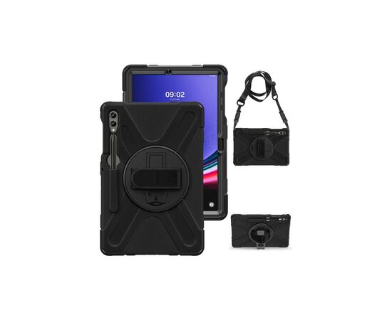 Чехол для планшета BeCover Heavy Duty Case Samsung Galaxy Tab S9 Plus (SM-X810/SM-X816)/S9 FE Plus (SM-X610/SM-X616) 12.4" (710445), изображение 3 Чехол для планшета BeCover Heavy Duty Case Samsung Galaxy Tab S9 Plus (SM-X810/SM-X816)/S9 FE Plus (SM-X610/SM-X616) 12.4" (710445), изображение 3