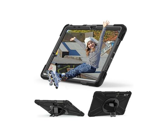 Чехол для планшета BeCover Heavy Duty Case Samsung Galaxy Tab S9 Plus (SM-X810/SM-X816)/S9 FE Plus (SM-X610/SM-X616) 12.4" (710445), изображение 6 Чехол для планшета BeCover Heavy Duty Case Samsung Galaxy Tab S9 Plus (SM-X810/SM-X816)/S9 FE Plus (SM-X610/SM-X616) 12.4" (710445), изображение 6