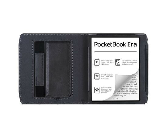 Чехол для электронной книги BeCover Smart Case PocketBook 700 Era 7" Black (710983), изображение 4 Чехол для электронной книги BeCover Smart Case PocketBook 700 Era 7" Black (710983), изображение 4