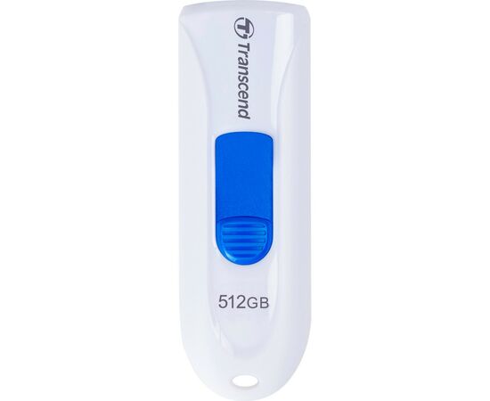USB флеш накопитель Transcend 512GB JetFlash 790 White USB 3.1 (TS512GJF790W), изображение 2 USB флеш накопитель Transcend 512GB JetFlash 790 White USB 3.1 (TS512GJF790W), изображение 2