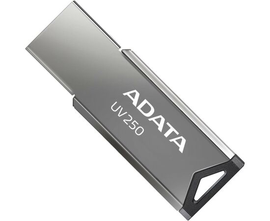 USB флеш накопитель ADATA 16GB AUV 250 Silver USB 2.0 (AUV250-16G-RBK), изображение 3 USB флеш накопитель ADATA 16GB AUV 250 Silver USB 2.0 (AUV250-16G-RBK), изображение 3