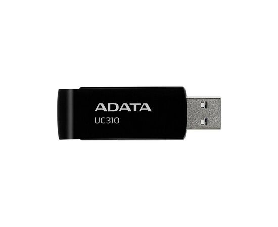USB флеш накопитель ADATA 32GB UC310 Black USB 3.0 (UC310-32G-RBK), изображение 2 USB флеш накопитель ADATA 32GB UC310 Black USB 3.0 (UC310-32G-RBK), изображение 2