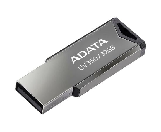 USB флеш накопитель ADATA 32GB UV350 Metallic USB 3.2 (AUV350-32G-RBK)