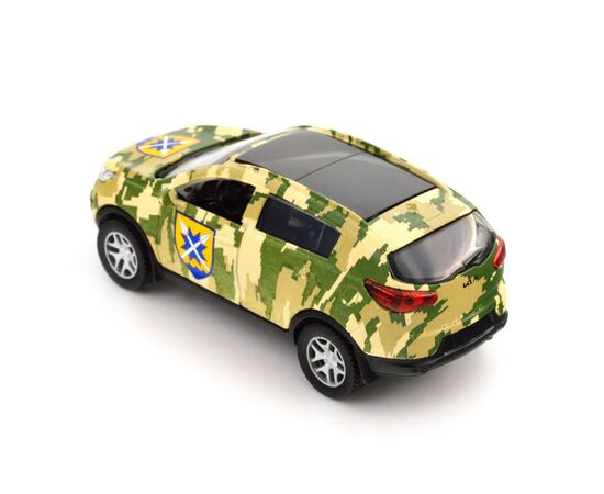 Машина Techno Drive Автомодель серии Шевроны Героев - Kia Sportage R - 56 ОМПБр (250362M), изображение 10 Машина Techno Drive Автомодель серии Шевроны Героев - Kia Sportage R - 56 ОМПБр (250362M), изображение 10