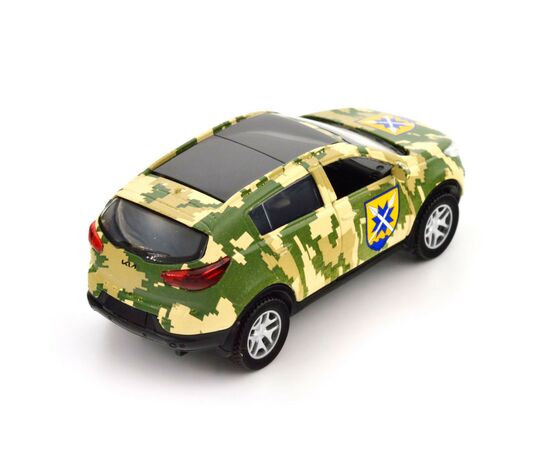 Машина Techno Drive Автомодель серии Шевроны Героев - Kia Sportage R - 56 ОМПБр (250362M), изображение 12 Машина Techno Drive Автомодель серии Шевроны Героев - Kia Sportage R - 56 ОМПБр (250362M), изображение 12
