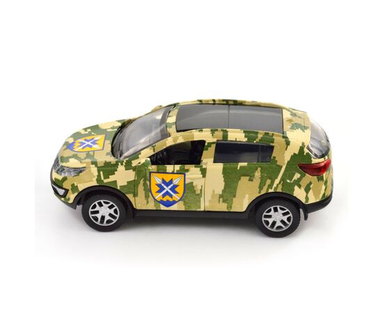 Машина Techno Drive Автомодель серии Шевроны Героев - Kia Sportage R - 56 ОМПБр (250362M), изображение 9 Машина Techno Drive Автомодель серии Шевроны Героев - Kia Sportage R - 56 ОМПБр (250362M), изображение 9