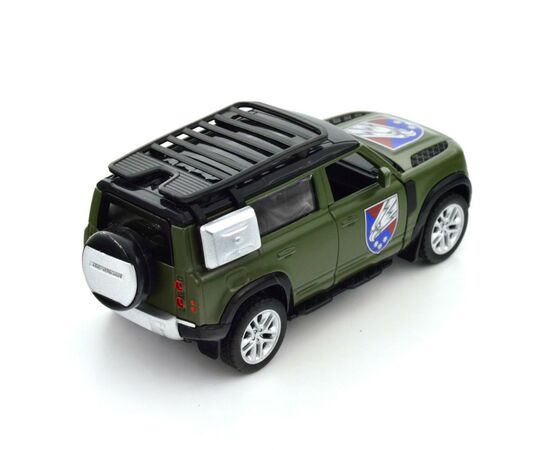 Машина Techno Drive Автомодель серии Шевроны Героев - Land Rover Defender 110 - 25 ОПДБр (250289M), изображение 12 Машина Techno Drive Автомодель серии Шевроны Героев - Land Rover Defender 110 - 25 ОПДБр (250289M), изображение 12