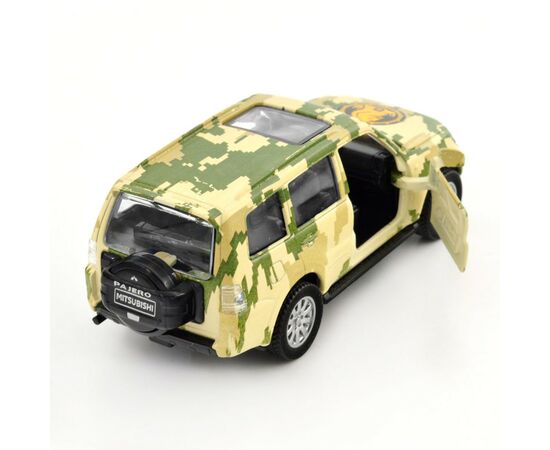 Машина Techno Drive Автомодель серии Шевроны Героев - Mitsubishi Pajero 4WD Tubro - 47 ОМБр (250361M), изображение 2 Машина Techno Drive Автомодель серии Шевроны Героев - Mitsubishi Pajero 4WD Tubro - 47 ОМБр (250361M), изображение 2