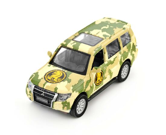 Машина Techno Drive Автомодель серии Шевроны Героев - Mitsubishi Pajero 4WD Tubro - 47 ОМБр (250361M)