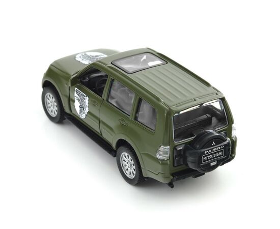 Машина Techno Drive Автомодель серии Шевроны Героев - Mitsubishi Pajero 4WD Tubro - 93 ОМБр (250283M), изображение 10 Машина Techno Drive Автомодель серии Шевроны Героев - Mitsubishi Pajero 4WD Tubro - 93 ОМБр (250283M), изображение 10