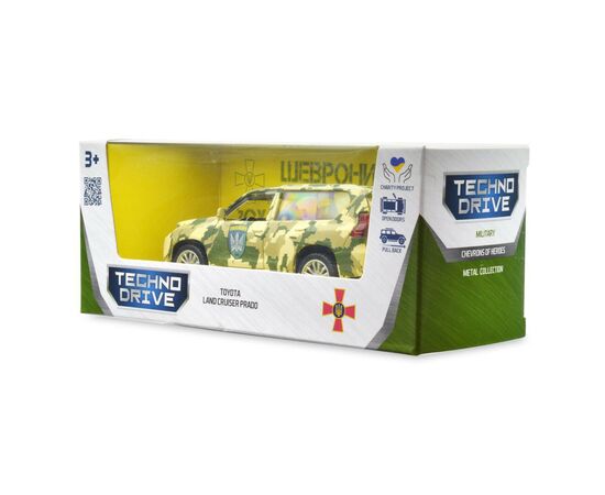 Машина Techno Drive Автомодель серии Шевроны Героев - Ford F-150 SVT Raptor - Птицы Мадяра (250363M), изображение 3 Машина Techno Drive Автомодель серии Шевроны Героев - Ford F-150 SVT Raptor - Птицы Мадяра (250363M), изображение 3