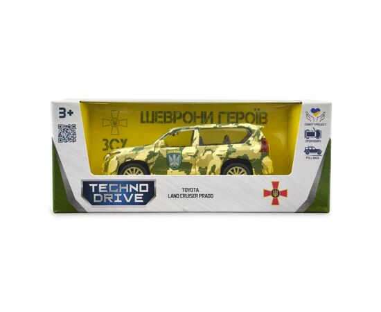 Машина Techno Drive Автомодель серии Шевроны Героев - Ford F-150 SVT Raptor - Птицы Мадяра (250363M), изображение 4 Машина Techno Drive Автомодель серии Шевроны Героев - Ford F-150 SVT Raptor - Птицы Мадяра (250363M), изображение 4