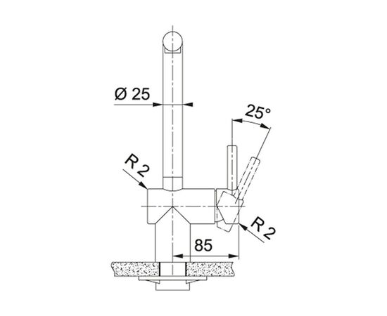 Смеситель Franke Atlas Neo (115.0550.427), изображение 3 Смеситель Franke Atlas Neo (115.0550.427), изображение 3