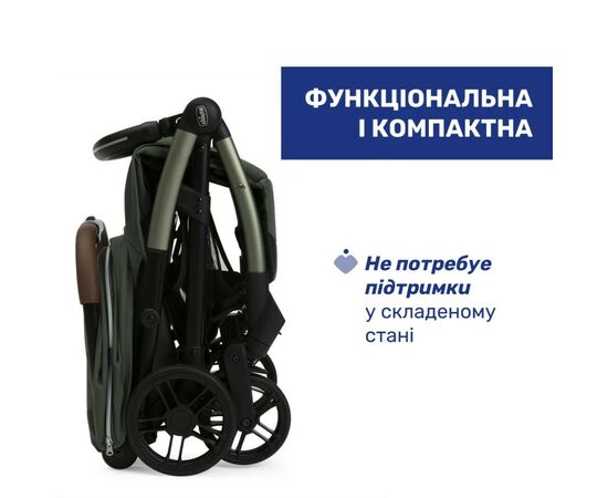 Коляска Chicco Goody XPlus Зелена 8058664173075 (87040.38.00), изображение 4