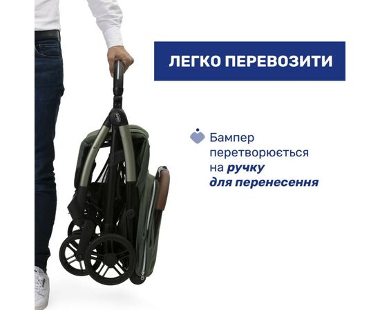 Коляска Chicco Goody XPlus Зелена 8058664173075 (87040.38.00), изображение 5