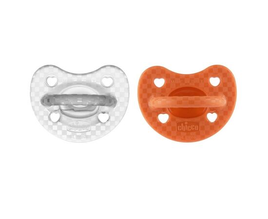 Пустышка Chicco PhysioForma Luxe Оранжевая 16-36 месяцев 2 шт (73035.31.00)