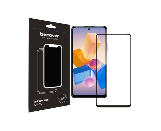 Скло захисне BeCover Infinix Hot 40 (X6836) Black (711072)