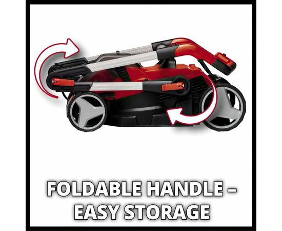 Газонокосилка Einhell GE-CM 36/34-1 Li-Solo (без АКБ и ЗУ) (3413226), изображение 6 Газонокосилка Einhell GE-CM 36/34-1 Li-Solo (без АКБ и ЗУ) (3413226), изображение 6