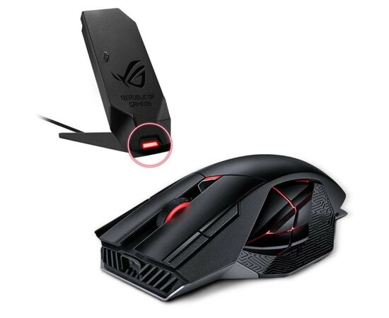 Мышка ASUS Rog Spatha X Wireless/USB Black (90MP0220-BMUA00), изображение 5 Мышка ASUS Rog Spatha X Wireless/USB Black (90MP0220-BMUA00), изображение 5