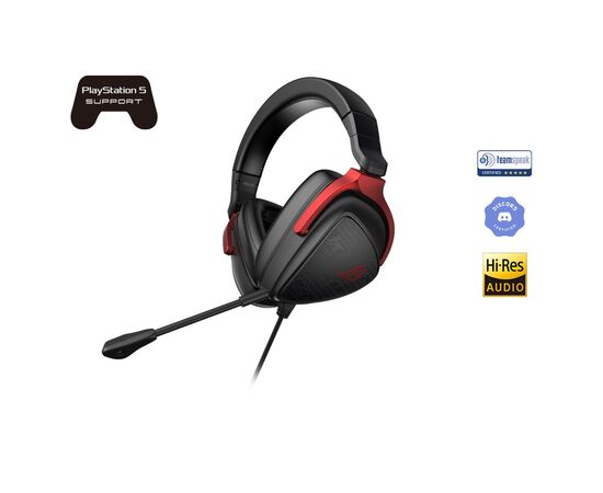 Наушники ASUS ROG Delta S Core 3,5мм Black/Red (90YH03JC-B1UA00), изображение 2 Наушники ASUS ROG Delta S Core 3,5мм Black/Red (90YH03JC-B1UA00), изображение 2