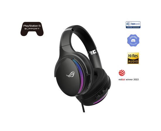 Наушники ASUS ROG Fusion II 500 USB RGB Black (90YH02W5-B2UA00), изображение 6 Наушники ASUS ROG Fusion II 500 USB RGB Black (90YH02W5-B2UA00), изображение 6