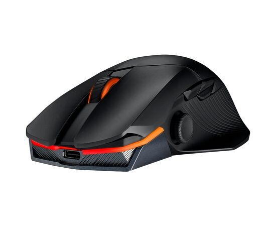 Мышка ASUS ROG Chakram X Origin Bluetooth/Wireless Black (90MP02N1-BMUA00), изображение 2 Мышка ASUS ROG Chakram X Origin Bluetooth/Wireless Black (90MP02N1-BMUA00), изображение 2
