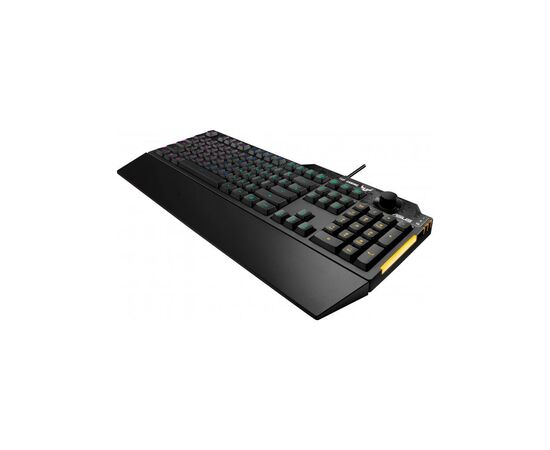 Клавиатура ASUS TUF Gaming K1 USB UA Black (90MP01X0-BKMA00), изображение 3 Клавиатура ASUS TUF Gaming K1 USB UA Black (90MP01X0-BKMA00), изображение 3