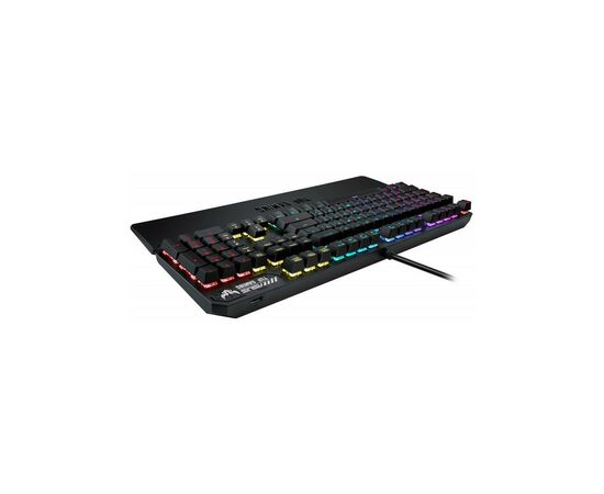 Клавиатура ASUS TUF Gaming K3 Kailh Brown Switches USB UA Black (90MP01Q1-BKMA00), изображение 6 Клавиатура ASUS TUF Gaming K3 Kailh Brown Switches USB UA Black (90MP01Q1-BKMA00), изображение 6