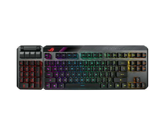 Клавіатура ASUS ROG Claymore II Wireless EN Black (90MP01W0-BKUA01), зображення 3 Клавіатура ASUS ROG Claymore II Wireless EN Black (90MP01W0-BKUA01), зображення 3
