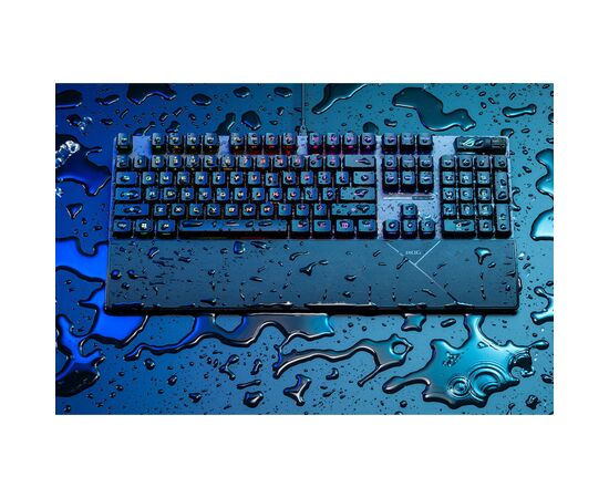 Клавиатура ASUS ROG Strix Scope II RX Red ABS UA USB Black (90MP0350-BKMA00), изображение 3 Клавиатура ASUS ROG Strix Scope II RX Red ABS UA USB Black (90MP0350-BKMA00), изображение 3
