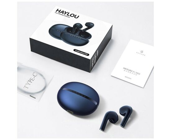 Наушники Haylou X1 Blue (1027046), изображение 5 Наушники Haylou X1 Blue (1027046), изображение 5