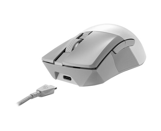 Мишка ASUS ROG Gladius III Aimpoint Bluetooth/Wireless White (90MP02Y0-BMUA11), зображення 6 Мишка ASUS ROG Gladius III Aimpoint Bluetooth/Wireless White (90MP02Y0-BMUA11), зображення 6