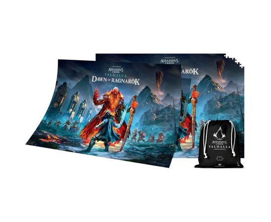 Пазл GoodLoot Assassin's Creed Valhalla: Dawn of Ragnarok 1000 элементов (5908305238454), изображение 4 Пазл GoodLoot Assassin's Creed Valhalla: Dawn of Ragnarok 1000 элементов (5908305238454), изображение 4