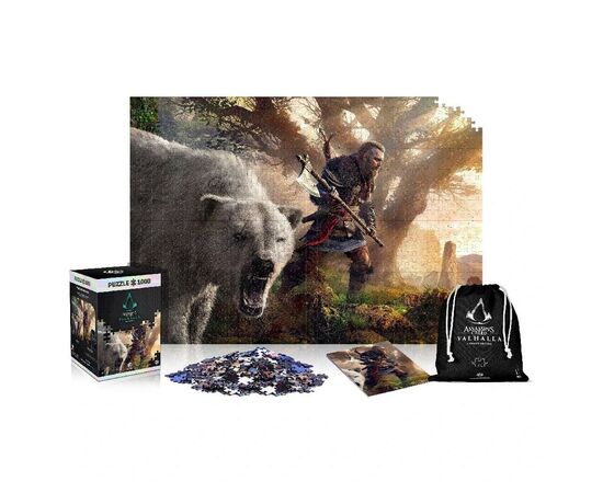 Пазл GoodLoot Assassins Creed Valhalla: Eivor & Polar Bear 1000 элементов (5908305240884), изображение 2 Пазл GoodLoot Assassins Creed Valhalla: Eivor & Polar Bear 1000 элементов (5908305240884), изображение 2
