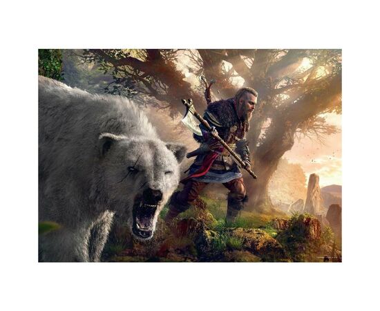 Пазл GoodLoot Assassins Creed Valhalla: Eivor & Polar Bear 1000 элементов (5908305240884), изображение 3 Пазл GoodLoot Assassins Creed Valhalla: Eivor & Polar Bear 1000 элементов (5908305240884), изображение 3